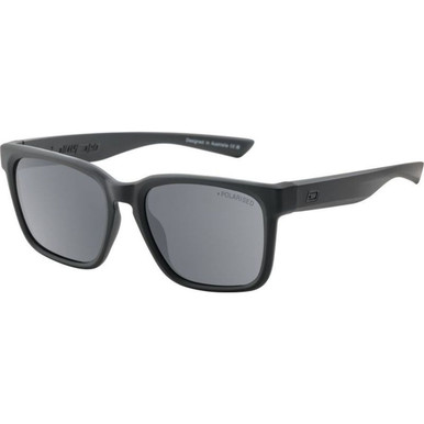 Dirty Dog Goat - Satin Black/Grey Polarised Lenses