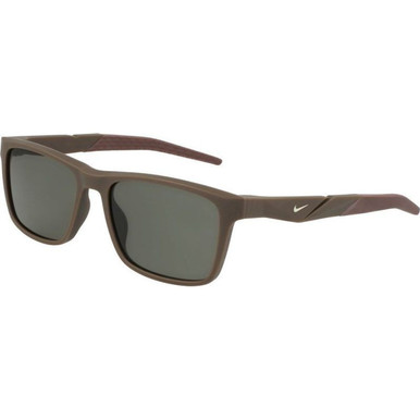 Nike Radeon - Matte Ironstone/Green Lenses