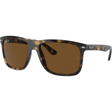 Boyfriend Two RB4547 - Havana/Brown Polarised Glass Lenses 60 Eye Size