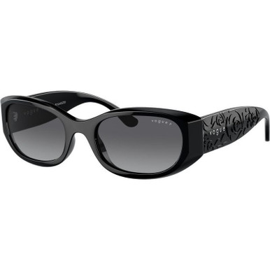 Vogue Eyewear VO5525S - Black/Grey Gradient Polarised Lenses