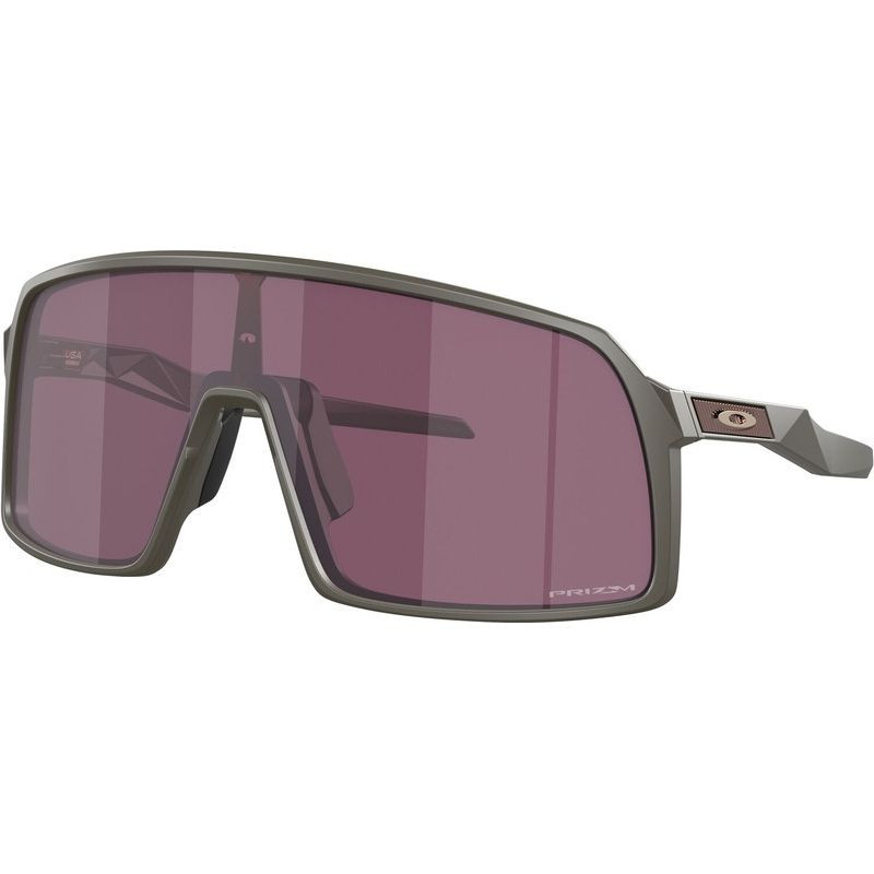 Oakley Sutro Matte Olive/Prizm Black Mirror Road Lenses