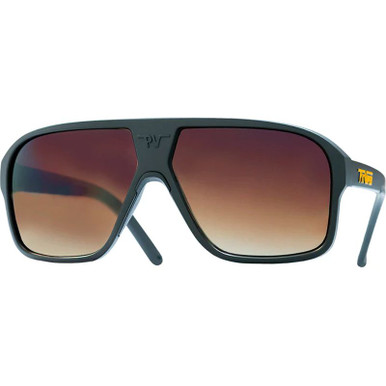 Pit Viper The Flight Optics - Bankroll Matte Black/Brown Gradient Lenses