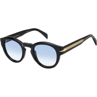 David Beckham DB 7110/S - Black/Blue Gradient Photochromic Lenses