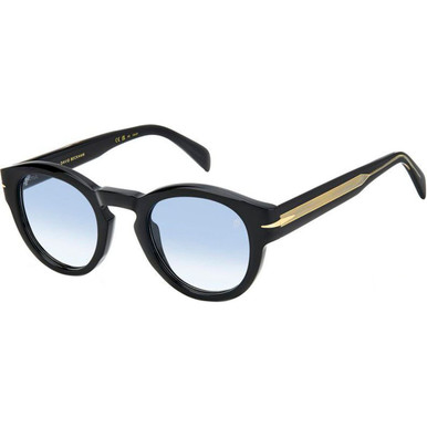 Black/Blue Gradient Photochromic Lenses