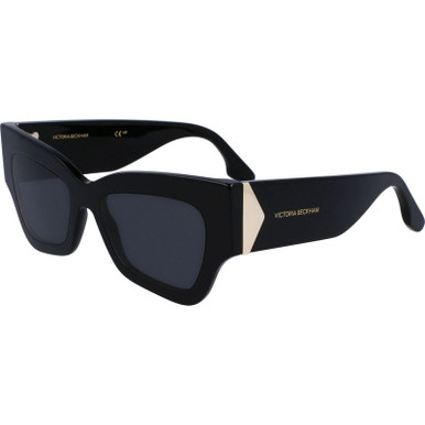 Victoria Beckham VB662S, Black/Grey Lenses