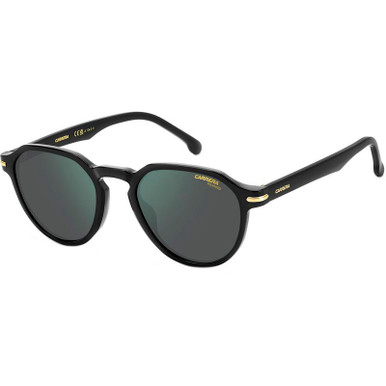 Black/Green Grey High Contrast Mirror Polarised Lenses