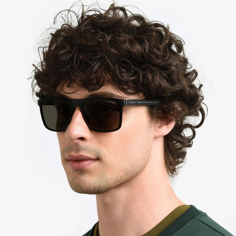 Shop the Carrera 8064/S Black Grey/Grey Polarised Sunglasses