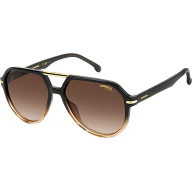 Carrera 315/S, Grey Beige/Brown Gradient Lenses