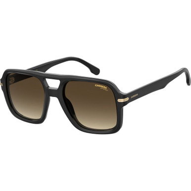 Carrera 317/S, Black/Brown Gradient Lenses