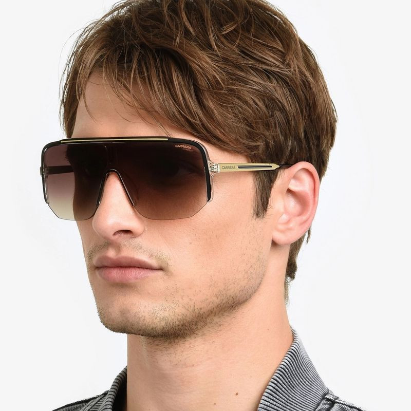 Shop the Carrera 1060/S Black Gold/Brown Gradient Sunglasses