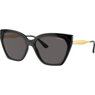 Vogue Eyewear VO5521S, Black/Black Smoke Lenses