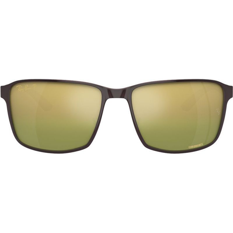 Buy RayBan Chromance RB3721CH Brown/Green Gold Polarised