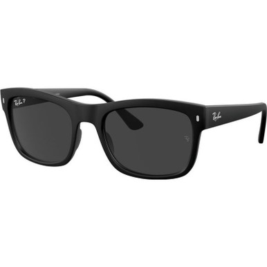 Ray-Ban RB4428 - Matte Black/Black Polarised Glass Lenses