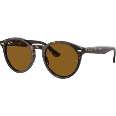 Ray-Ban Larry RB7680S, Havana/Brown Glass Lenses 49 Eye Size