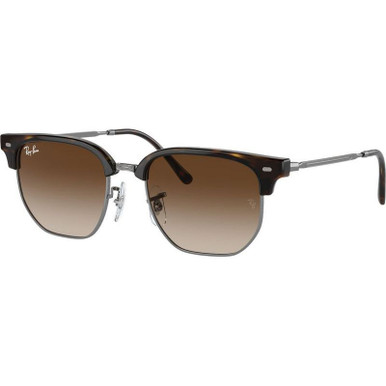 Havana on Gunmetal/Brown Gradient Lenses