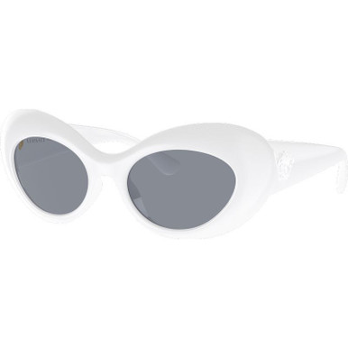 Versace VE4456U, White/Grey Lenses