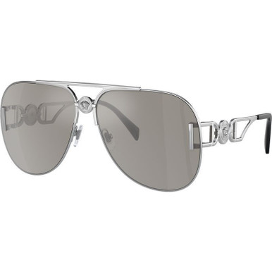 VE2255 - Silver/Light Grey Silver Mirror Lenses