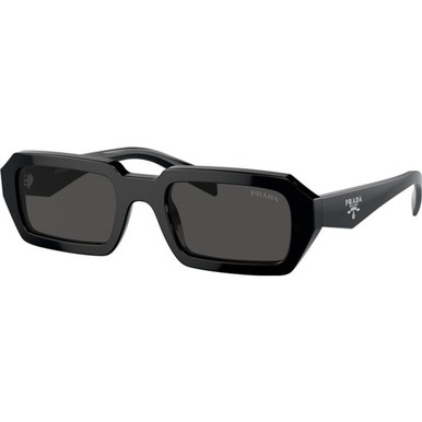 Prada PRA12S - Black/Dark Grey Lenses