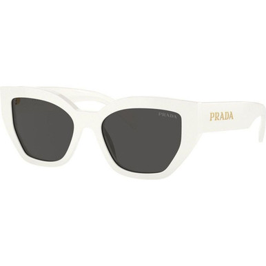 Prada PRA09S, Talc/Dark Grey Lenses