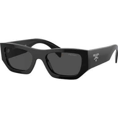 Prada PRA01S, Black/Dark Grey Lenses