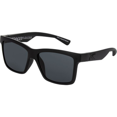 Carve Voyager Floating - Matte Black/Grey Injected Polarised Lenses