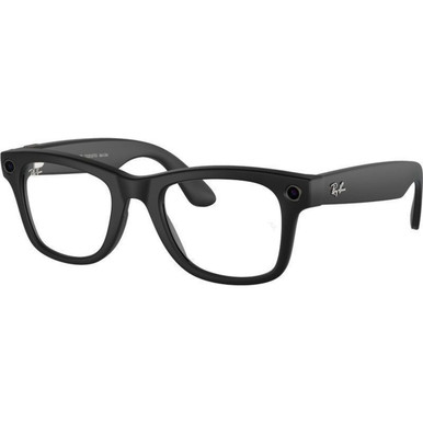 Ray-Ban Smart Glasses Meta Wayfarer RW4006 - Matte Black/Green Photochromic Lenses