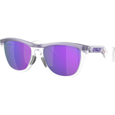Oakley Frogskins Hybrid - Matte Lilac and Clear/Prizm Violet Lenses