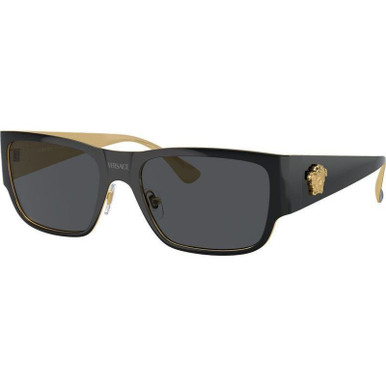 Versace VE2262 - Black/Dark Grey Lenses