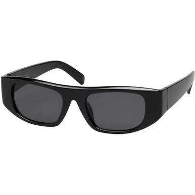 JS Eyewear 7771, Black/Dark Grey Lenses