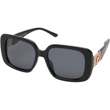 6304 - Black/Dark Grey Polarised Lenses