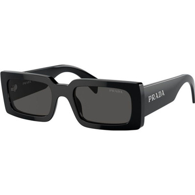 Prada PRA07SF, Black/Dark Grey Lenses