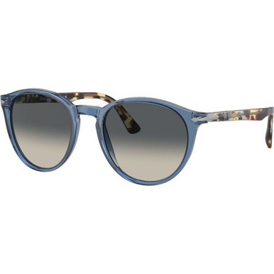 Persol PO3152S - Transparent Navy/Grey Gradient Glass Lenses