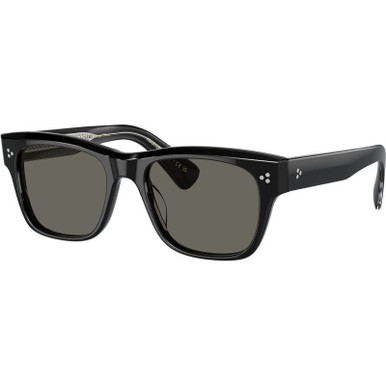 Oliver Peoples Birell Sun OV5524SU, Black/Carbon Grey Glass Lenses