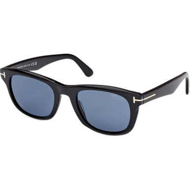 Shiny Black/Blue Polarised Lenses