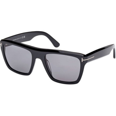 Shiny Black/Smoke Polarised Lenses