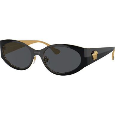 Versace VE2263 - Black/Dark Grey Lenses