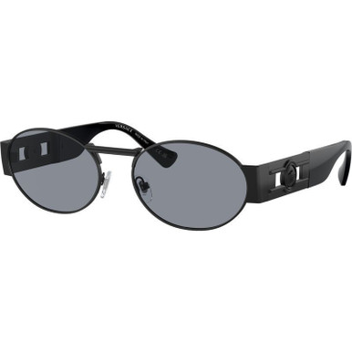 Versace VE2264, Matte Black/Grey Lenses