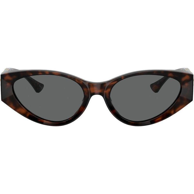 Shop the Versace VE4454 Havana/Dark Grey Sunglasses | Klarna