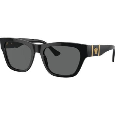 Versace VE4457, Black/Dark Grey Lenses