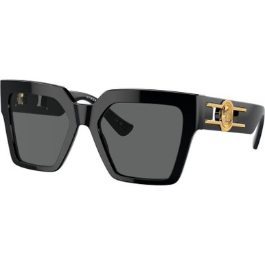 Versace VE4458, Black/Dark Grey Lenses