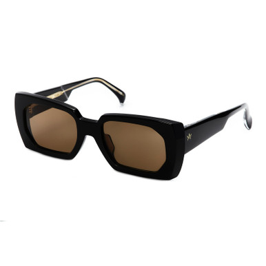 AM Eyewear Dom - Black/Smoke Lenses