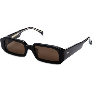 AM Eyewear Ollie - Black/Smoke Lenses