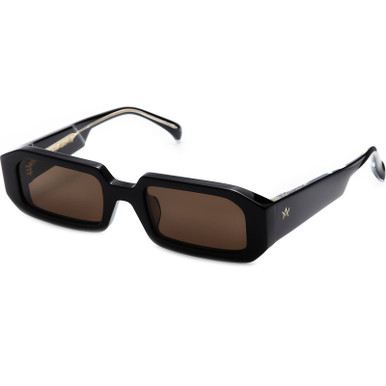 AM Eyewear Ollie, Black/Smoke Lenses