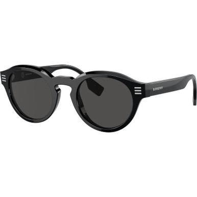 Burberry BE4404 - Black/Dark Grey Lenses