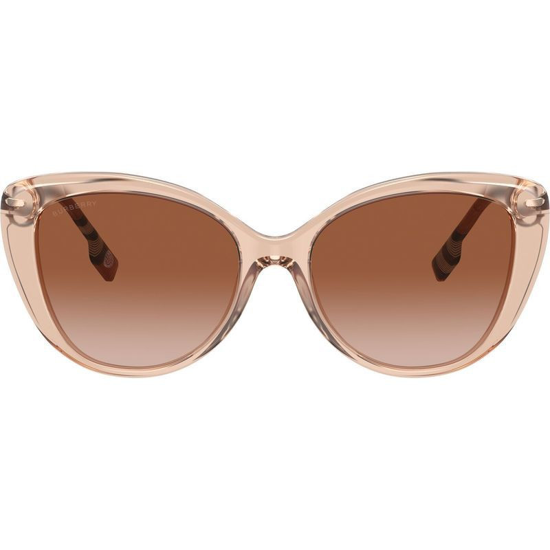 Shop the Burberry BE4407 Peach/Brown Gradient Sunglasses