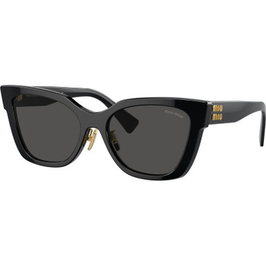 Miu Miu MU02ZS, Black/Dark Grey Lenses