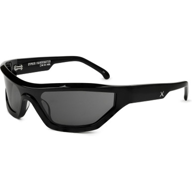 Oscar &amp; Frank Cypher, Gloss Black/Black Lenses