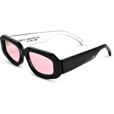 Black and White/Pink Photochromic Lenses