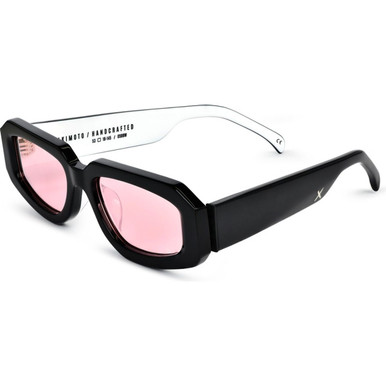 Oscar & Frank Yakimoto - Black and White/Pink Photochromic Lenses
