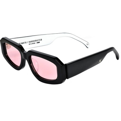 Oscar & Frank Yakimoto - Black and White/Pink Photochromic Lenses